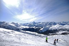 09C Fatigue Mountain, Golden Mountain, Citadel Peak, Mount Assiniboine, Nestor Peak, Simpson Ridge, Quartz Hill From Lookout Mountain At Banff Sunshine Ski Area.jpg